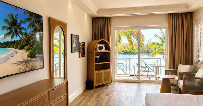 TV and Sitting area
